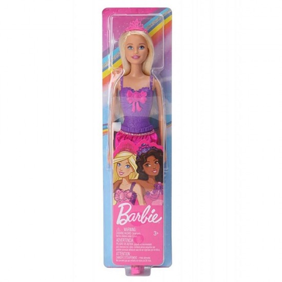 Papusa Barbie printesa cu rochita roz