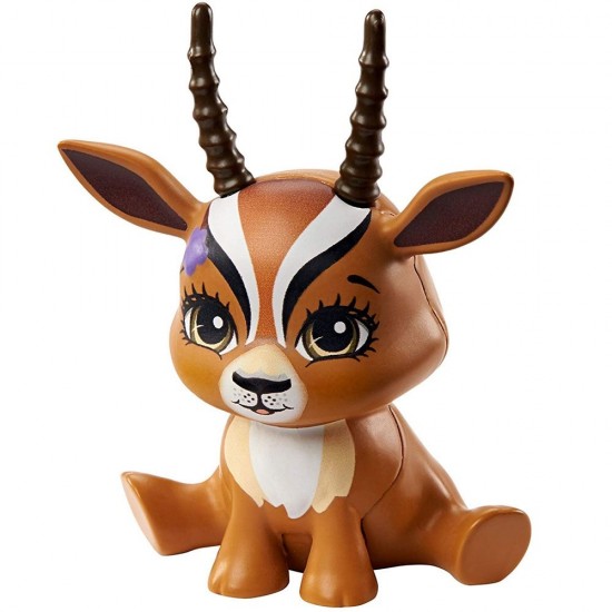 Papusa Enchantimals Gabriela Gazelle cu figurina Racer