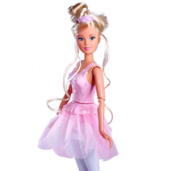 Papusa Simba Steffi Love Dancing Ballerinas 29 cm cu figurina