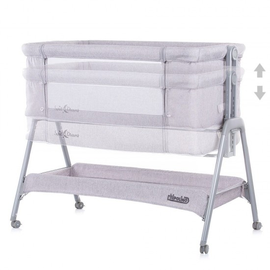 Patut Co-Sleeper Chipolino Sweet Dreams Grey