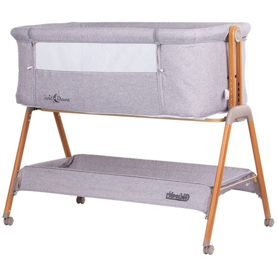 Patut Co-Sleeper Chipolino Sweet Dreams Grey Wood