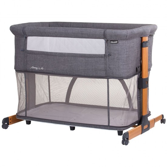 Patut Co-Sleeper si Tarc Chipolino Mommy 'n Me Graphite Wood