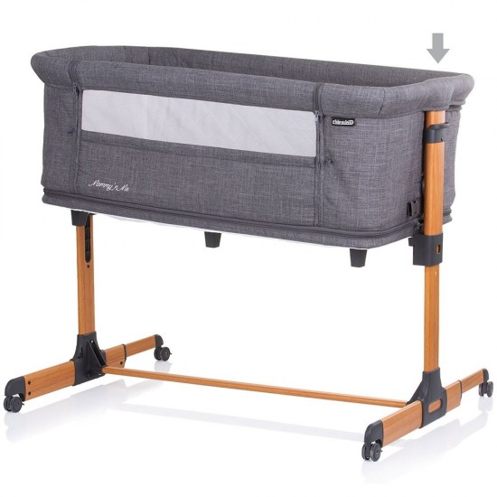 Patut Co-Sleeper si Tarc Chipolino Mommy 'n Me Graphite Wood