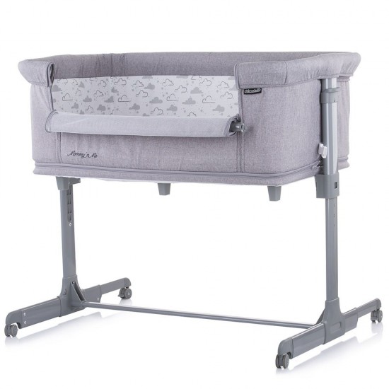 Patut Co-Sleeper si tarc Chipolino Mommy and Me Gray Clouds