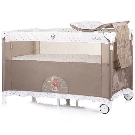 Patut pliabil Chipolino Palace Bear beige