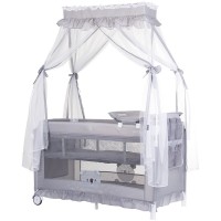 Patut pliabil Chipolino Palace Koala Grey