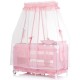 Patut pliabil Chipolino Palace Princess Pink