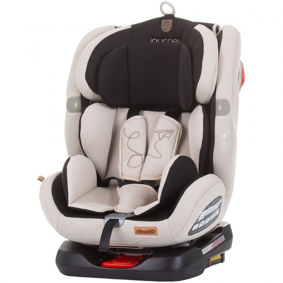 Scaun auto Chipolino Journey 0-36 kg Sand cu sistem Isofix si sezut rotativ