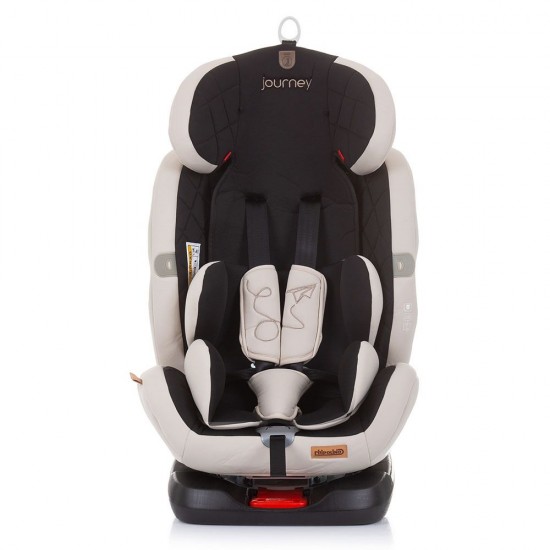 Scaun auto Chipolino Journey 0-36 kg Sand cu sistem Isofix si sezut rotativ