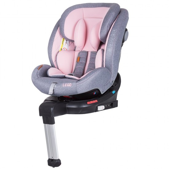 Scaun auto Chipolino Lego 0-36 kg Blush cu sistem Isofix