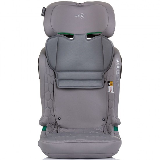 Scaun auto Chipolino Lux X I-Size 76-150 cm cu sistem Isofix Granite