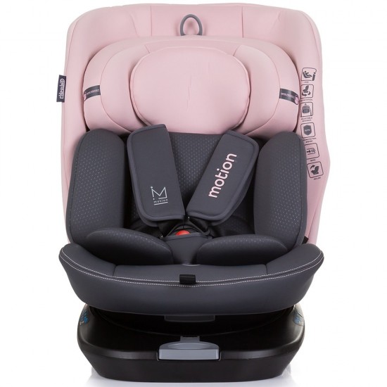 Scaun auto Chipolino Motion I-Size 40-150 cm Flamingo cu sistem Isofix