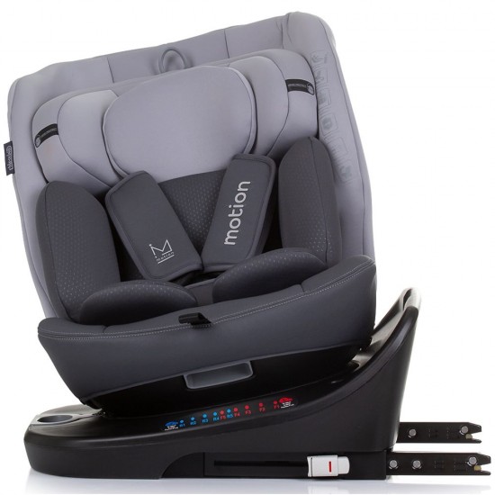 Scaun auto Chipolino Motion I-Size 40-150 cm Granite cu sistem Isofix