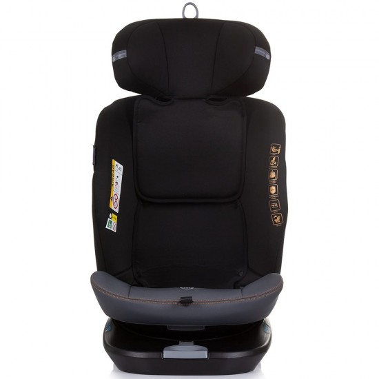 Scaun auto Chipolino Motion I-Size 40-150 cm Obsidian cu sistem Isofix