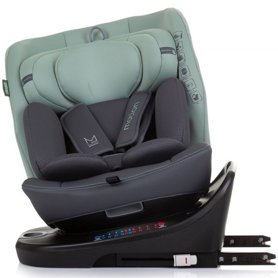 Scaun auto Chipolino Motion I-Size 40-150 cm Pastel Green cu sistem Isofix