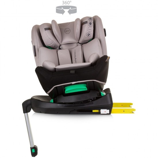 Scaun auto Chipolino Olympus I-Size 40-150 cm Macadamia cu sistem Isofix