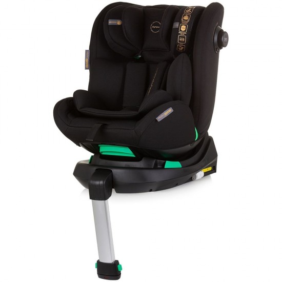 Scaun auto Chipolino Olympus I-Size 40-150 cm Obsidian cu sistem Isofix