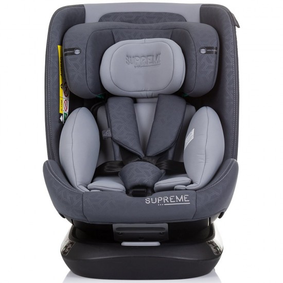 Scaun auto Chipolino Supreme I-Size 40-150 cm cu sistem Isofix Granite