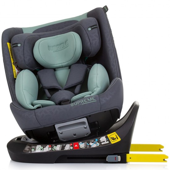 Scaun auto Chipolino Supreme I-Size 40-150 cm cu sistem Isofix Pastel Green