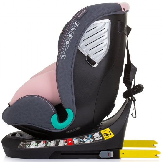 Scaun auto Chipolino Supreme I-Size 40-150 cm cu sistem Isofix Flamingo