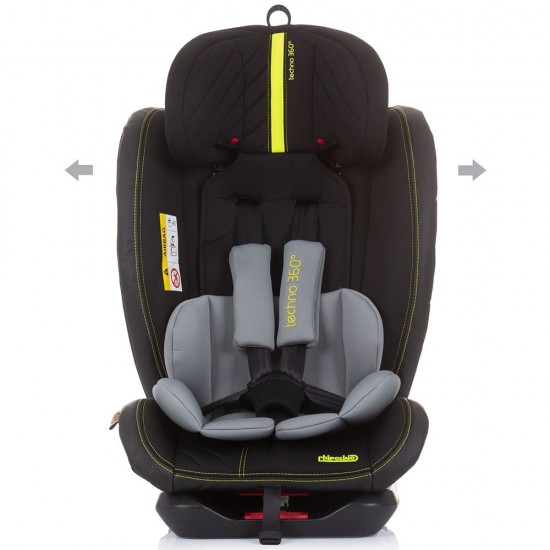 Scaun auto Chipolino Techno 0-36 kg Glacier cu sistem Isofix