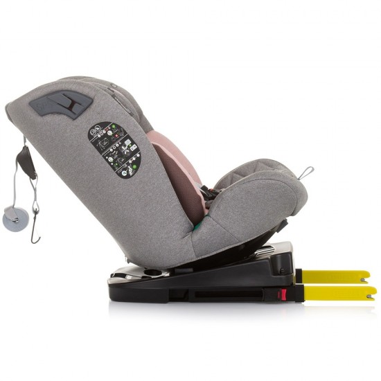 Scaun auto Chipolino X Factor I-Size 40-150 cm Flamingo cu sistem Isofix