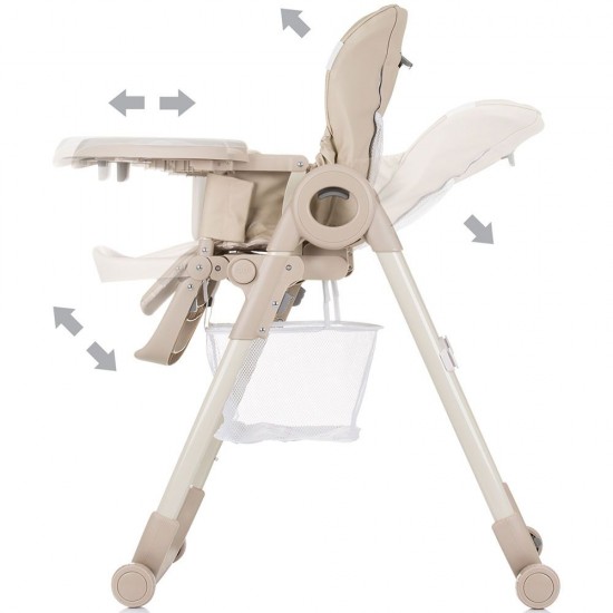 Scaun de masa Chipolino Master Chef Pure Beige