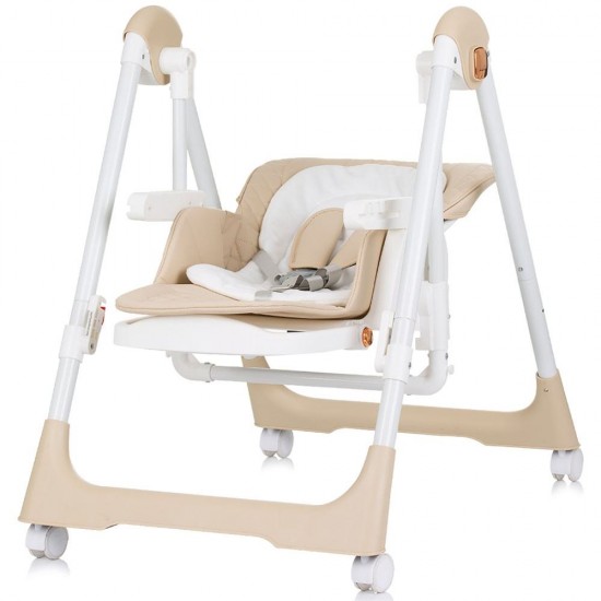 Scaun de masa Chipolino Milk Shake 2 in 1 Beige