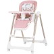 Scaun de masa Chipolino Milk Shake 2 in 1 Flamingo