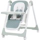 Scaun de masa Chipolino Milk Shake 2 in 1 Pastel Green