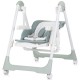 Scaun de masa Chipolino Milk Shake 2 in 1 Pastel Green