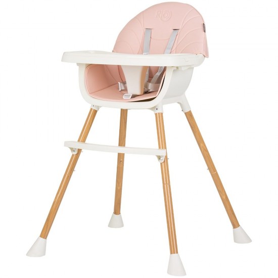 Scaun de masa Chipolino Rio 2 in 1 Rose Water