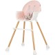 Scaun de masa Chipolino Rio 2 in 1 Rose Water