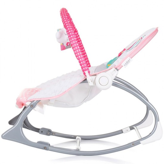 Scaunel balansoar Chipolino Melody Pink