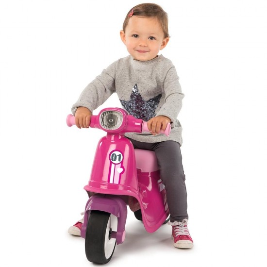 Scuter Smoby Ride-On Pink