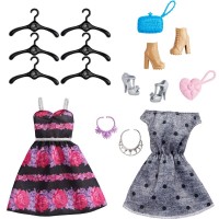 Set de joaca Barbie Fashionistas - Dulapior cu haine si papusa