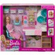 Set papusa Barbie cu figurina si accesorii - O zi la salonul Spa