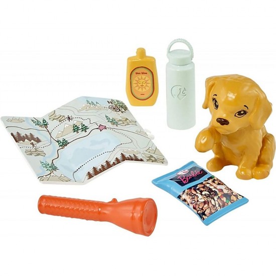 Set Barbie Wellness and Fitness papusa cu figurina si accesorii GRN66