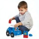 Set constructie Fisher Price Mega Blocks Masina de politie cu 6 piese