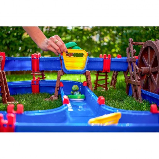 Set de joaca cu apa AquaPlay Mega Water Wheel