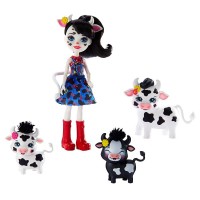 Set Enchantimals Mattel - Papusa cu 3 figurine