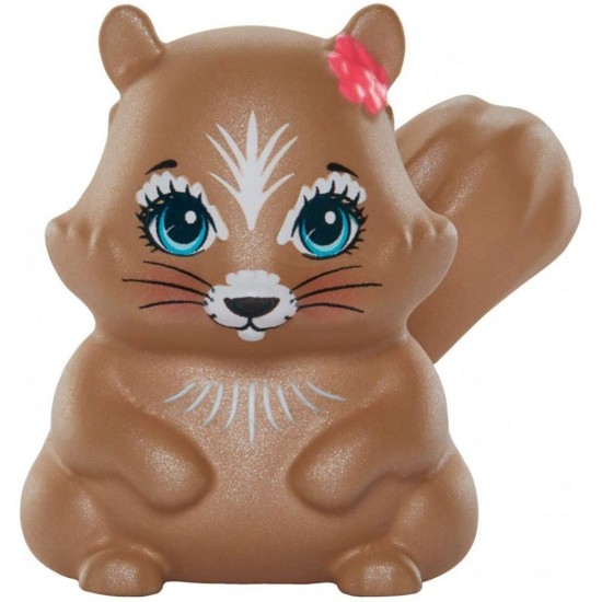 Set Enchantimals Mattel papusa Sharlotte Squirrel, figurina Peanut si accesorii