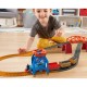 Set Thomas and Friends 3 in 1 cu sina, vagoane si locomotiva motorizata