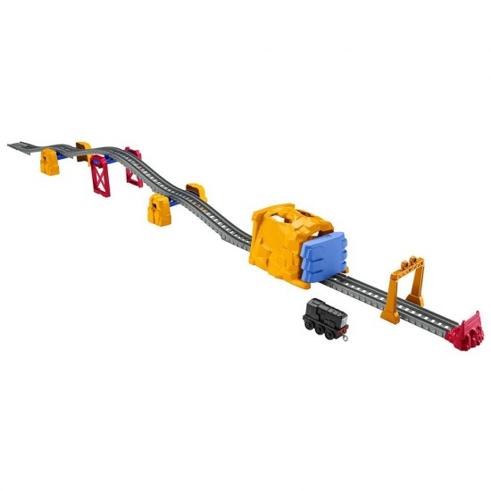 Set Thomas and Friends Diesel Tunel Blast sina cu locomotiva