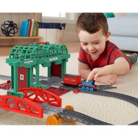 Set Thomas and Friends Knapford Station cu sina, vagon si locomotiva