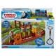 Set trenulet Thomas and Friends Walking Bridge cu sina si locomotiva motorizata