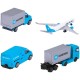 Set Majorette MAERSK Logistic cu 4 vehicule