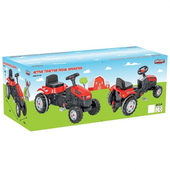 Tractor cu pedale Pilsan Active 07-314 green