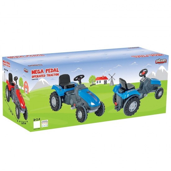 Tractor cu pedale Pilsan Mega Red