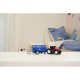 Tractor Dickie Toys Massey Ferguson Animal Trailer 26 cm cu lumini, sunete, remorca si figurina vaca